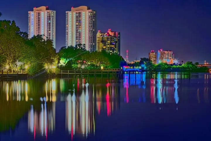 Fort myers night photo